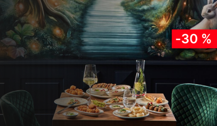 Vakarienė dviem<br>„Rabbit Hole“