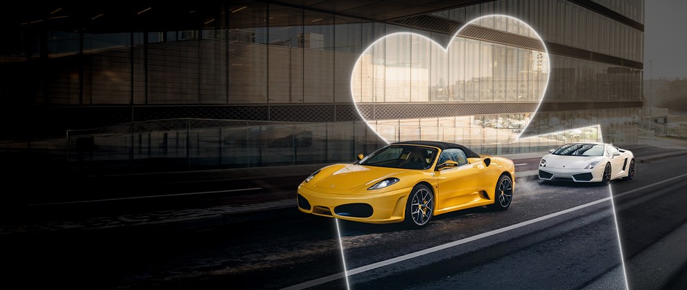 Ferrari ar Lamborghini?