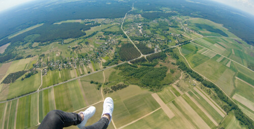Aukštuminis skrydis parasparniu #3