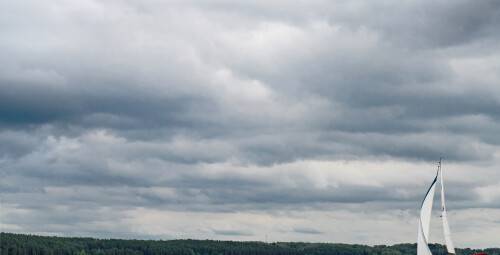 Plaukimas jachta Kauno mariomis #3