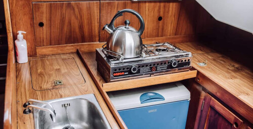 Plaukimas jachta Kauno mariomis #7