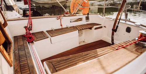 Plaukimas jachta Kauno mariomis #9