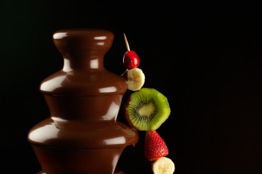 Šokolado fondiu-fontanas #1