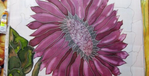 Tapyba ant šilko skarelės #2