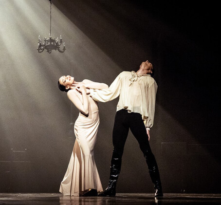 Apsilankymas „Anželikos Cholinos šokio teatro“ spektaklyje DVIEM