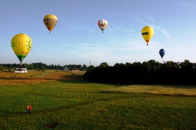 Skrydis oro balionu virš Vilniaus arba Trakų su „Skrisk balionu“ oreiviais #5