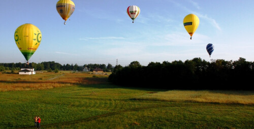 Skrydis oro balionu virš Vilniaus arba Trakų su „Skrisk balionu“ oreiviais #5