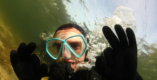 Pažintinis nėrimas ežere su povandenine fotosesija #6