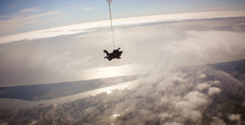 Aukštuminis šuolis parašiutu su instruktoriumi #6