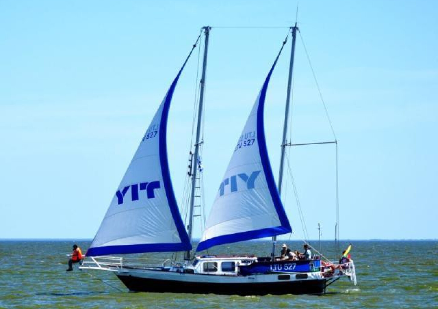 Išvyka jachta prie Didžiosios kopos