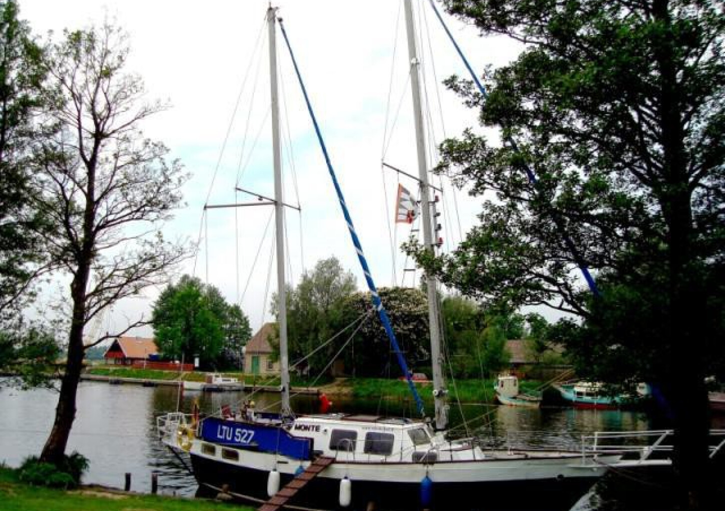 Išvyka jachta į Mingės kaimą