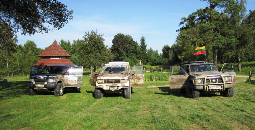 Ekstremali visureigio vairavimo pamoka bekelėje #7