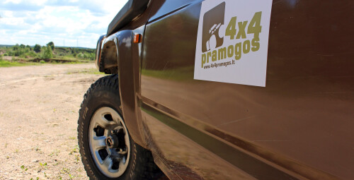 Ekstremali visureigio vairavimo pamoka bekelėje #10