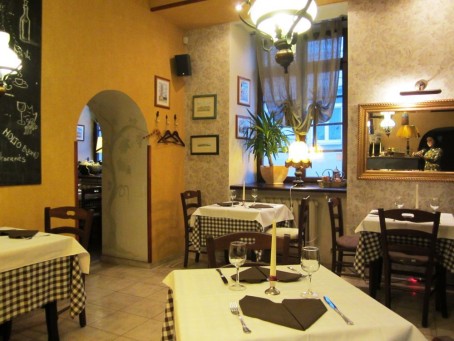 Vakarienė jaukiame italų restorane „Fiorentino“