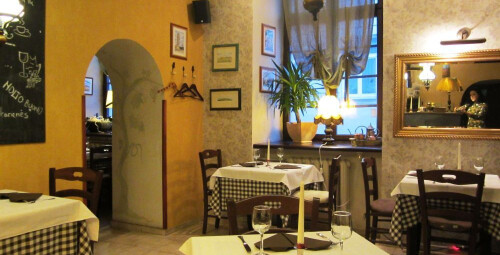 Vakarienė jaukiame italų restorane „Fiorentino“ #1