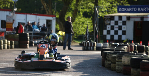 Pasivažinėjimas kartingais „Gokartas“ kartodrome #5