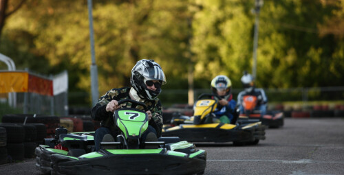 Pasivažinėjimas kartingais „Gokartas“ kartodrome #1