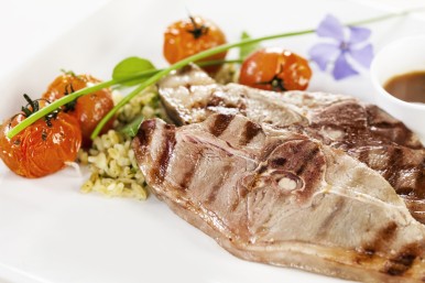 Vakarienė restorane „Steakhouse Hazienda“