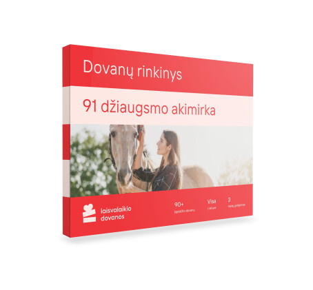 Dovanų rinkinys „91 Džiaugsmo akimirka“