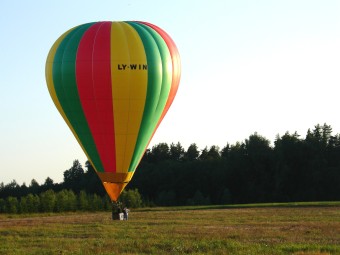 Skrydis oro balionu virš Klaipėdos su „Oreivystės centro“ oreiviais #1