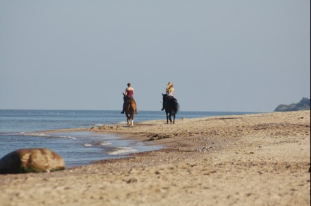 Jodinėjimas Kauno marių pakrante dviem
