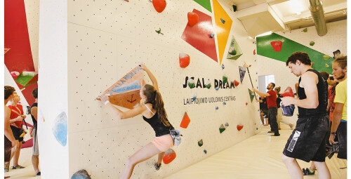 Laipiojimas uolomis dviems klube „Scala dream“ #1