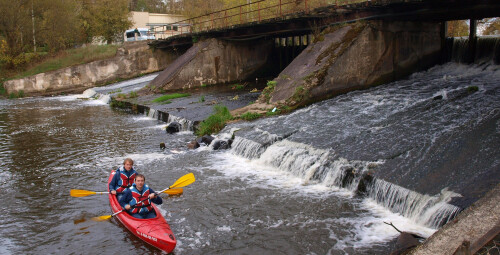 Ekstremalus plaukimas baidarėmis Vilnele #4