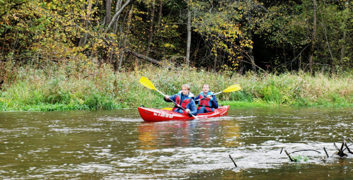 Ekstremalus plaukimas baidarėmis Vilnele #7