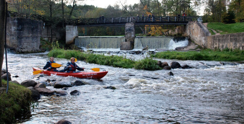Ekstremalus plaukimas baidarėmis Vilnele #6