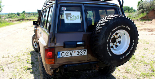 Ekstremali visureigio vairavimo mokykla bekelėje #3