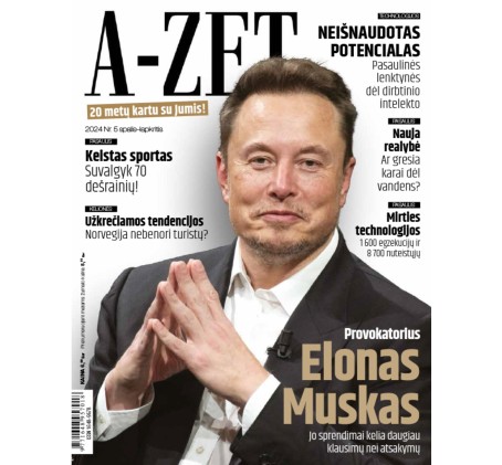A-ZET prenumerata (12 mėn.)
