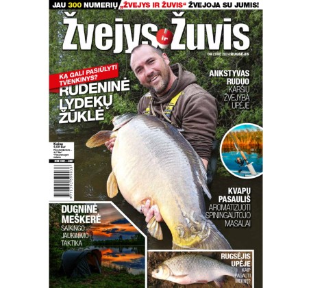 ŽVEJYS IR ŽUVIS prenumerata (6 mėn.)