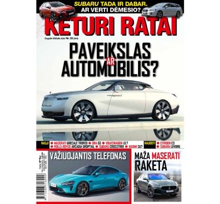 KETURI RATAI prenumerata (6 mėn.)