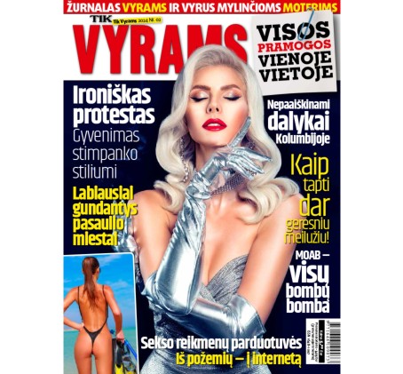 TIK VYRAMS prenumerata