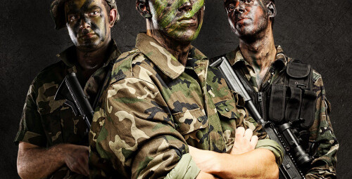 Šaudymas koviniais ginklais „Kareiviška ekipiruotė“ #1