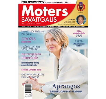 MOTERS SAVAITGALIS prenumerata (12 mėn.)