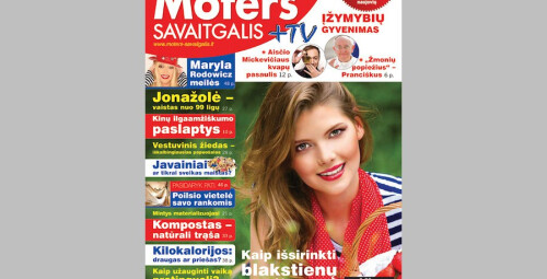 MOTERS SAVAITGALIS prenumerata (12 mėn.) Visa Lietuva #2