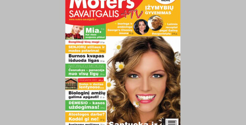 MOTERS SAVAITGALIS prenumerata (12 mėn.) Visa Lietuva #1