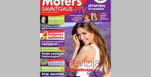 MOTERS SAVAITGALIS prenumerata (12 mėn.) Visa Lietuva #4