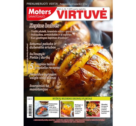 MOTERS SAVAITGALIO VIRTUVĖ prenumerata (12 mėn.)