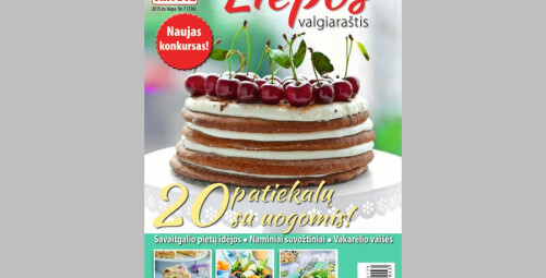 MOTERS SAVAITGALIO VIRTUVĖ prenumerata (12 mėn.) Visa Lietuva #5