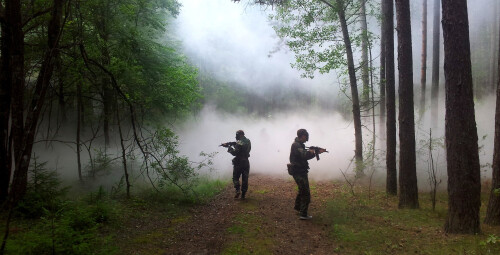 Ekstremalus bernvakaris kariniame poligone #3