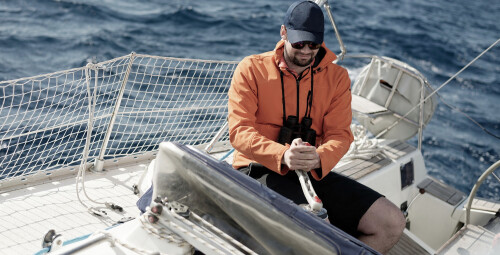 Jachtos buriavimo pamoka Kauno mariose #1