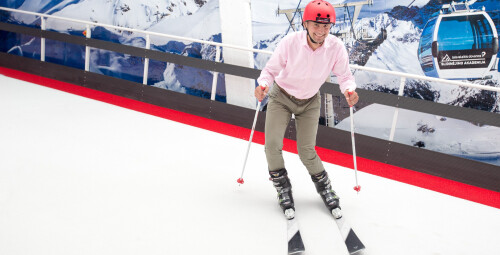 Įvadinė treniruotė „Laisvalaikio Dovanos“ Slidinėjimo akademijoje #1