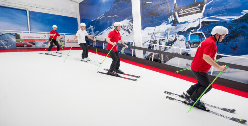 Įvadinė treniruotė dviem „Laisvalaikio Dovanos“ Slidinėjimo akademijoje #3