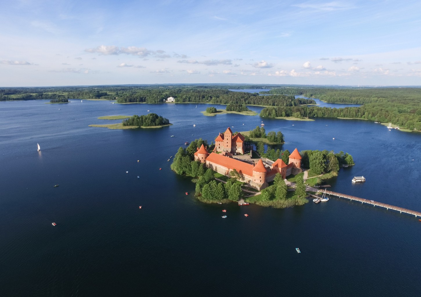 Skrydis virš Trakų ir 44 ežerų 3 asm.
