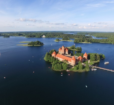 Skrydis virš Trakų ir 44 ežerų 3 asm.