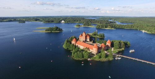Išskirtinis skrydis virš Trakų ir 44 ežerų trims #2