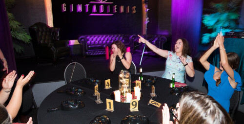 Unikalus vakaro patyrimas - žaidimas „Lady Mafia“ dviem #2