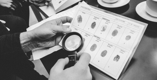 Pabėgimo kambarys „CSI: juoda/balta“ #1